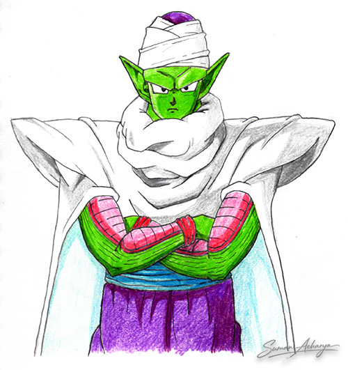 How to Draw Piccolo | Dragon Ball Z Step-by-Step Tutorial