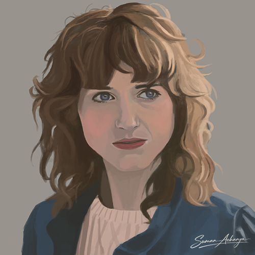 Painting Max from Stranger Things